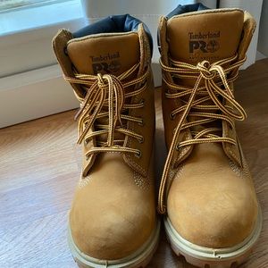 Steel toe Timberland Pro, size 7